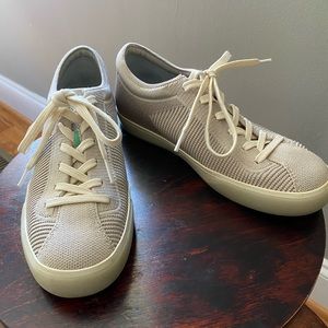 Rothy’s The Lace Up, vintage grey, size 8.